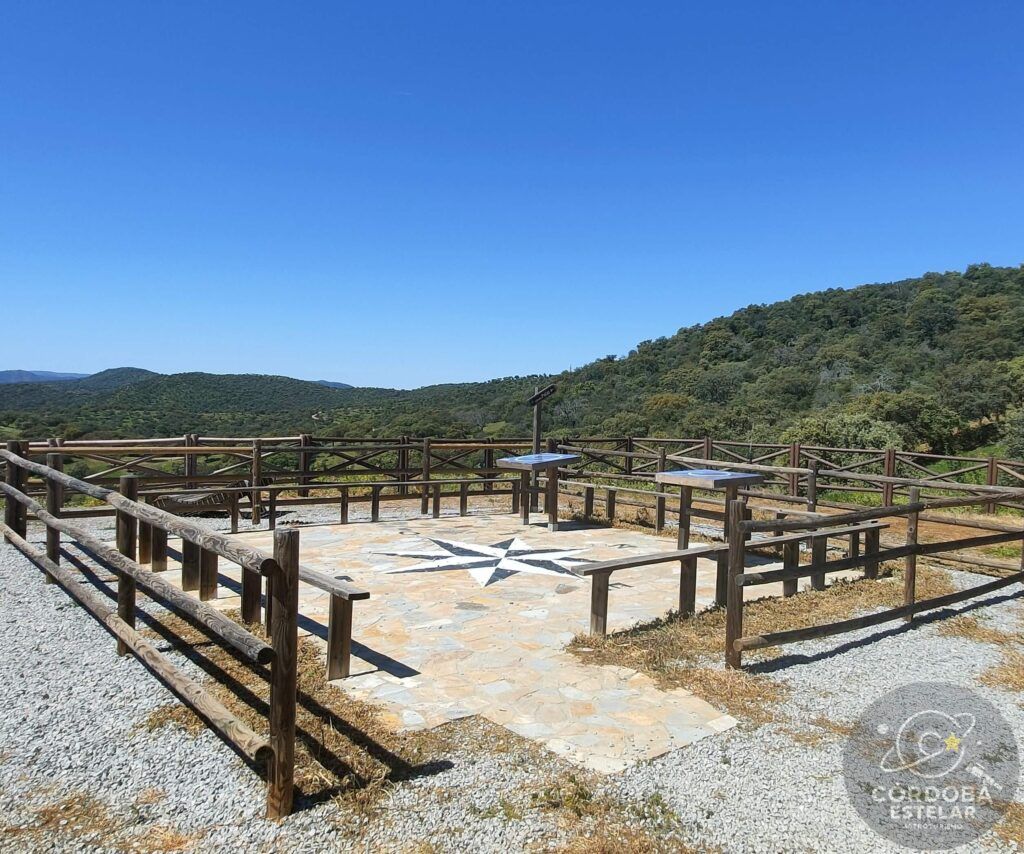 Mirador astronómico de Villaharta, en la sierra de Córdoba