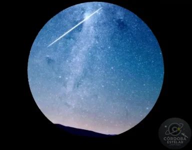 Cielo estrellado visto a ojo desnudo durante una ruta estelar